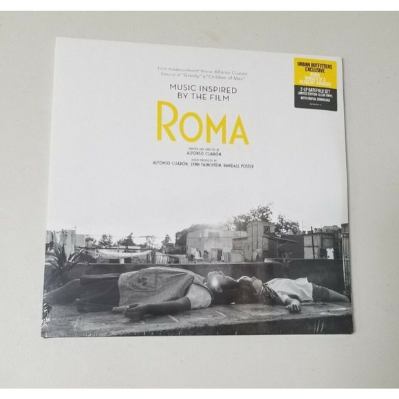 Roma (Music Inspired by the Film) Limited 2XLP Clear Vinyl Record Album New - Picture 2 of 5